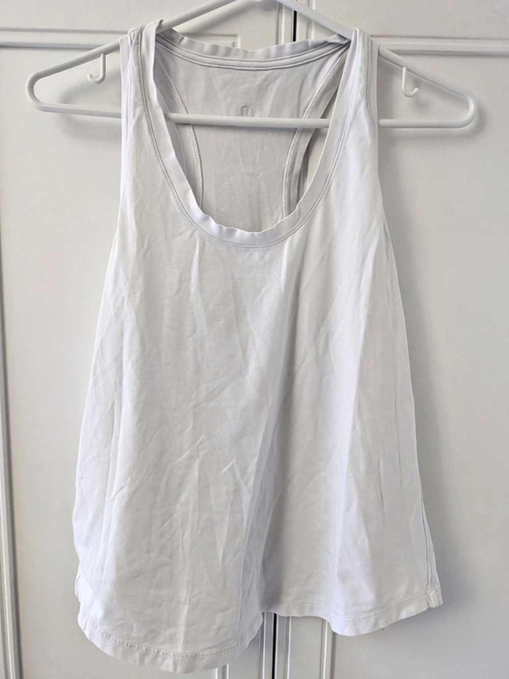 lululemon Ebb to Street Tank Top White